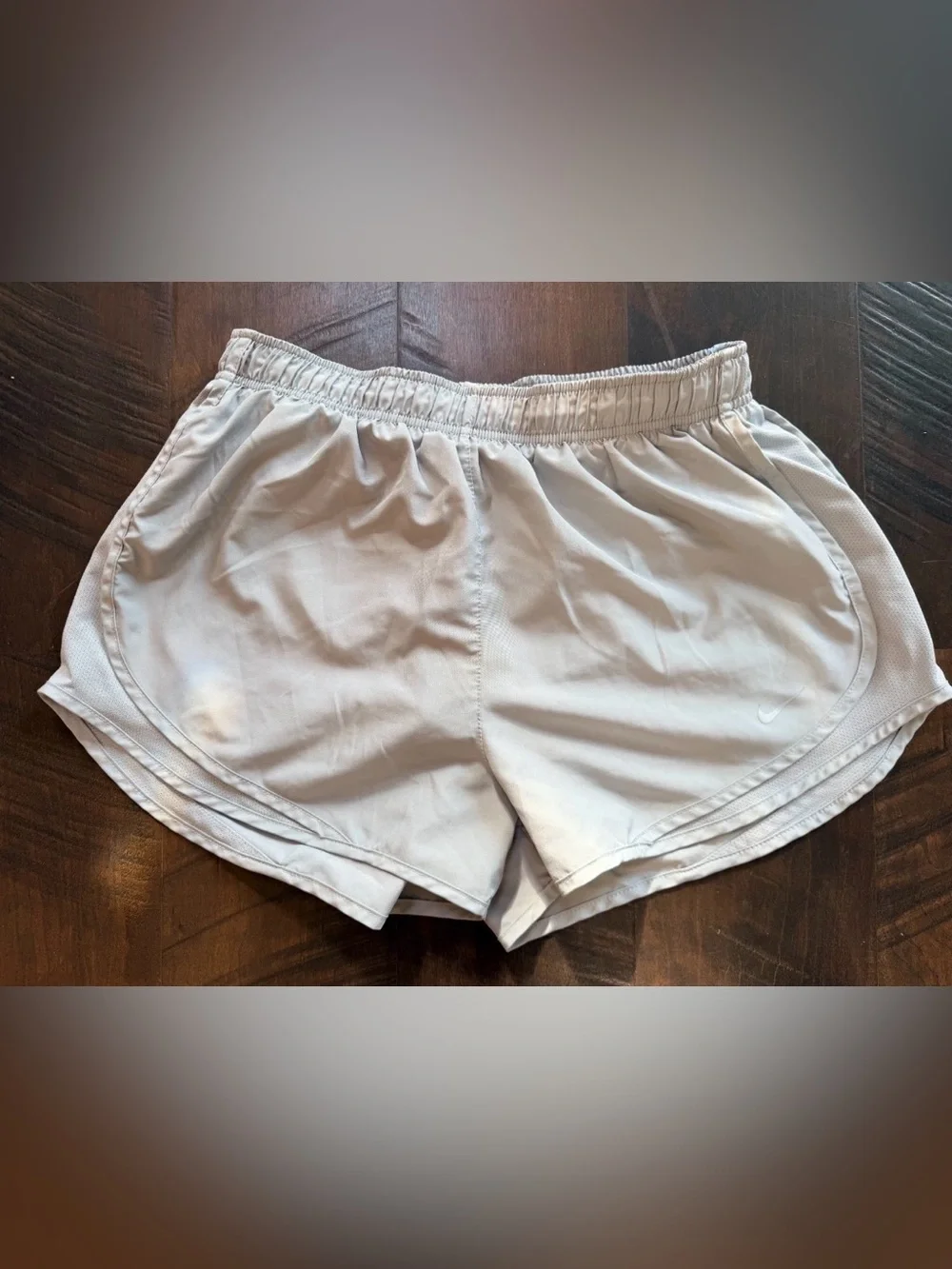 Nike Women’s Light Gray Running Shorts